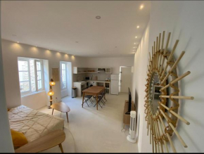 Paros appartement salon et chambre